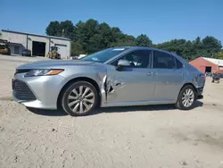 Salvage cars for sale at Mendon, MA auction: 2018 Toyota Camry L