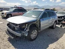 Salvage cars for sale at Magna, UT auction: 2017 Subaru Outback 2.5I Premium