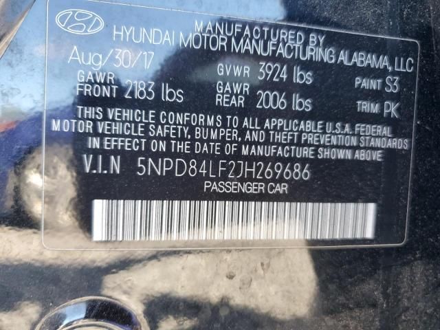 2018 Hyundai Elantra SEL