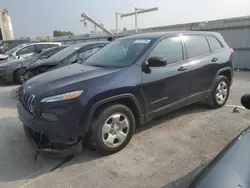 Salvage cars for sale at Kansas City, KS auction: 2014 Jeep Cherokee Sport