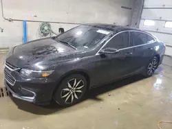 Chevrolet salvage cars for sale: 2016 Chevrolet Malibu LT