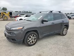 Salvage cars for sale at Harleyville, SC auction: 2014 Jeep Cherokee Latitude