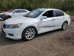 Salvage cars for sale from Copart Cookstown, ON: 2013 Honda Accord Touring