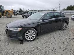 Audi salvage cars for sale: 2014 Audi A6 Premium Plus