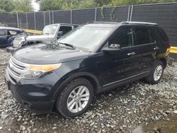 Salvage cars for sale at Waldorf, MD auction: 2014 Ford Explorer XLT