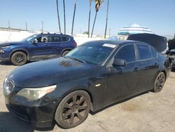 Salvage cars for sale at Van Nuys, CA auction: 2006 BMW 525 I