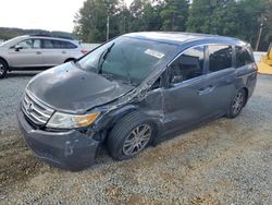 Salvage cars for sale at Concord, NC auction: 2012 Honda Odyssey EXL