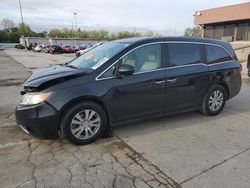 Salvage cars for sale at Fort Wayne, IN auction: 2016 Honda Odyssey EXL