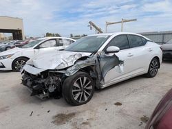 Salvage cars for sale at Kansas City, KS auction: 2020 Nissan Sentra SV