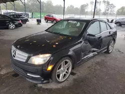 Salvage cars for sale at Cartersville, GA auction: 2011 Mercedes-Benz C300