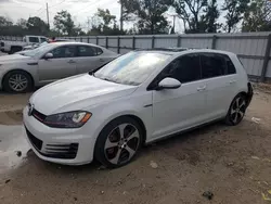 Volkswagen salvage cars for sale: 2017 Volkswagen GTI Sport