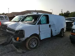 Salvage trucks for sale at Gaston, SC auction: 2021 Chevrolet Express G2500