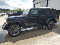 Salvage cars for sale at Cahokia Heights, IL auction: 2021 Jeep Wrangler Unlimited Sport