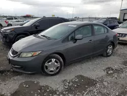 Salvage Cars with No Bids Yet For Sale at auction: 2013 Honda Civic LX