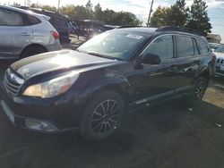 Salvage cars for sale from Copart Denver, CO: 2012 Subaru Outback 3.6R Limited