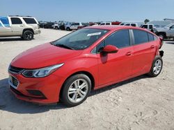 Salvage cars for sale at Houston, TX auction: 2017 Chevrolet Cruze LS