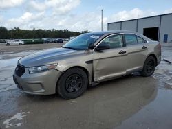 Salvage cars for sale at Apopka, FL auction: 2015 Ford Taurus Police Interceptor