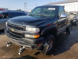 Chevrolet salvage cars for sale: 2002 Chevrolet Silverado K2500 Heavy Duty