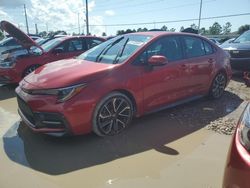 Salvage cars for sale at Riverview, FL auction: 2021 Toyota Corolla SE