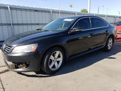 Salvage cars for sale at Littleton, CO auction: 2012 Volkswagen Passat SE