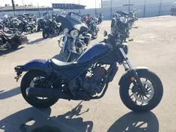 Salvage motorcycles for sale at Sun Valley, CA auction: 2021 Honda CMX300 A