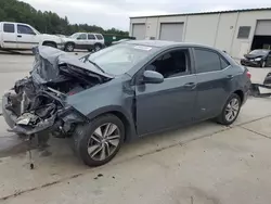 Salvage cars for sale from Copart Gaston, SC: 2015 Toyota Corolla ECO