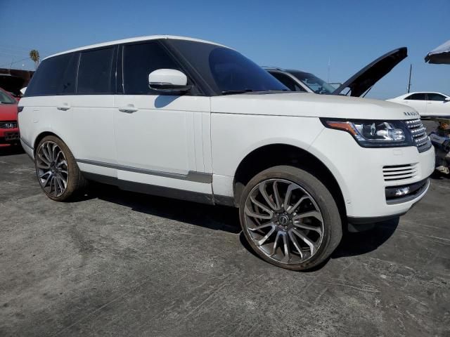 2017 Land Rover Range Rover Supercharged