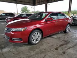 Chevrolet salvage cars for sale: 2018 Chevrolet Impala LT