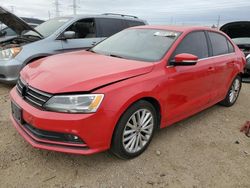 Salvage cars for sale from Copart Elgin, IL: 2015 Volkswagen Jetta SE