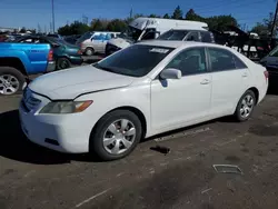 Salvage cars for sale at Denver, CO auction: 2007 Toyota Camry CE