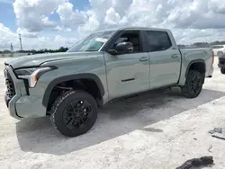 Salvage cars for sale at Arcadia, FL auction: 2024 Toyota Tundra Crewmax Limited