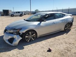 Salvage cars for sale at Andrews, TX auction: 2022 Nissan Maxima SV