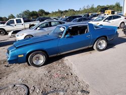 Salvage cars for sale at Duryea, PA auction: 1979 Chevrolet Camaro