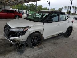 Nissan salvage cars for sale: 2021 Nissan Kicks SR