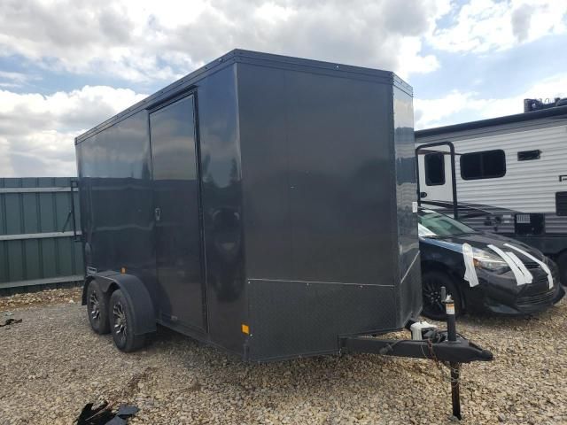 2022 Haulmark Mark 12' Enclosed Black