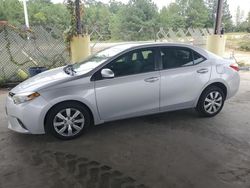 Toyota salvage cars for sale: 2016 Toyota Corolla L