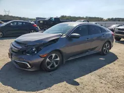 Salvage cars for sale at Anderson, CA auction: 2020 Honda Civic LX