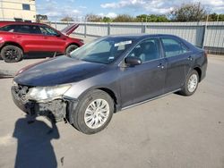 Salvage cars for sale from Copart Wilmer, TX: 2013 Toyota Camry L