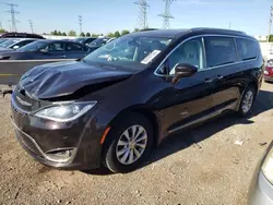 Salvage cars for sale at Elgin, IL auction: 2018 Chrysler Pacifica Touring L Plus