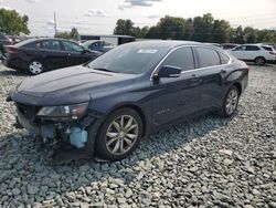 Chevrolet salvage cars for sale: 2019 Chevrolet Impala LT