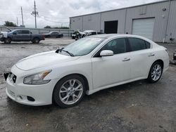 Salvage cars for sale at Jacksonville, FL auction: 2014 Nissan Maxima S