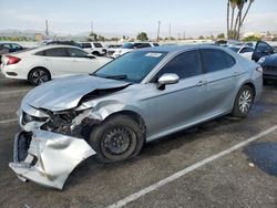 Toyota salvage cars for sale: 2020 Toyota Camry LE