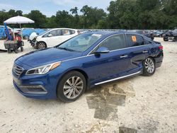 Salvage cars for sale at Ocala, FL auction: 2017 Hyundai Sonata Sport