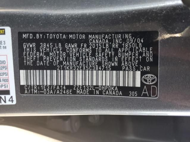 2005 Toyota Corolla Matrix XR