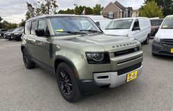 Salvage cars for sale at Mendon, MA auction: 2020 Land Rover Defender 110 SE