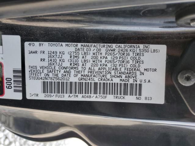 2008 Toyota Tacoma Access Cab