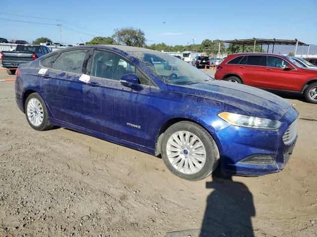 2016 Ford Fusion SE Hybrid