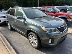 Salvage cars for sale at North Billerica, MA auction: 2014 KIA Sorento EX