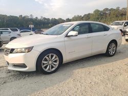 Chevrolet salvage cars for sale: 2016 Chevrolet Impala LT