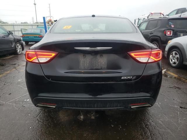 2016 Chrysler 200 S